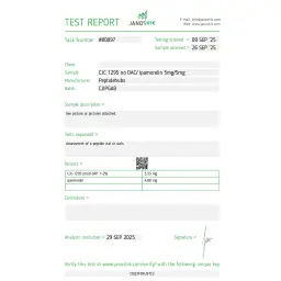 CJC-1295 / Ipamorelin 5/5mg